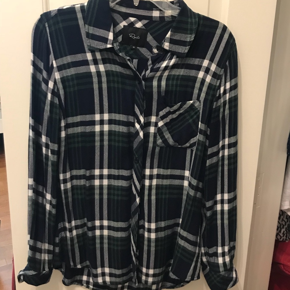 Rails long sleeve button down